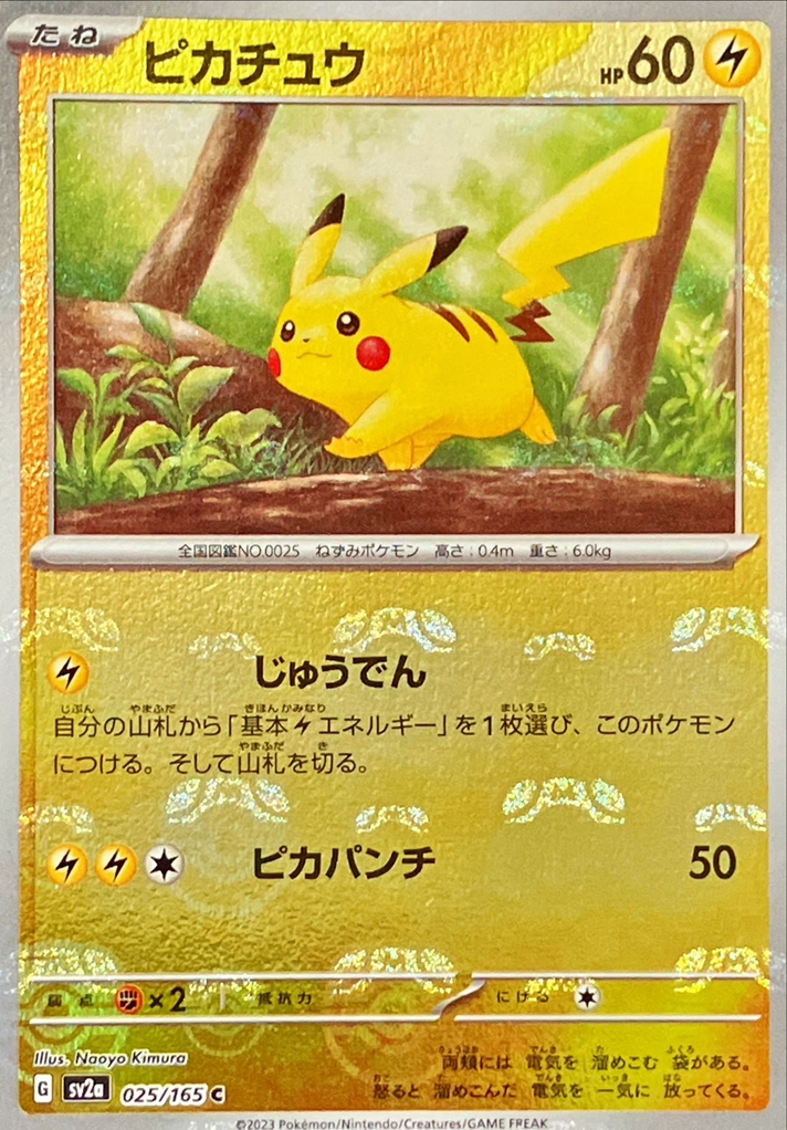 ピカチュウ(マスターボールミラー仕様)